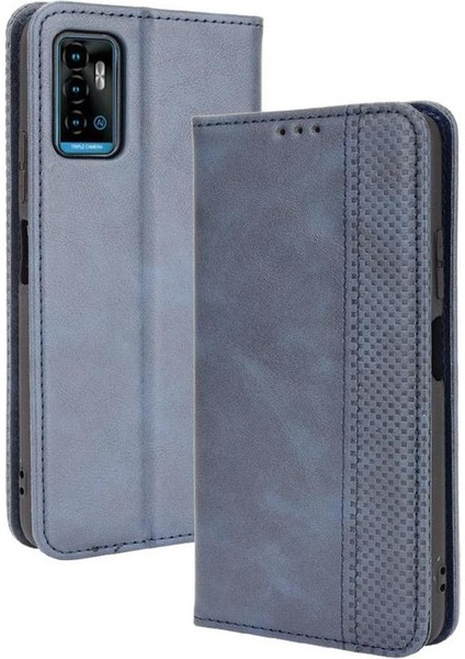 Zte Blade A71 Manyetik Kapatma Pu Deri Cüzdan (Yurt Dışından)