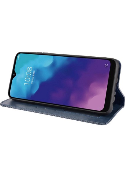 Zte Blade V30 Vita Pu Deri Manyetik Kapatma Cüzdan (Yurt Dışından)