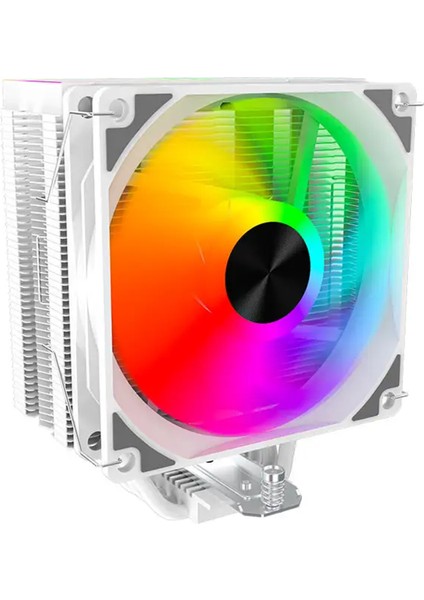 Mt4-V3 12CM Colorful Fan 4pin + 4 Borulu Premium Beyaz Cpu Fan