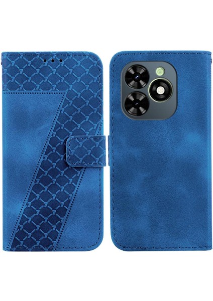 Infinix Akıllı 8 Flip Folio Kapak Için Telefon Kılıfı Cüzdan Kabartmalı Desen Pu (Yurt Dışından)