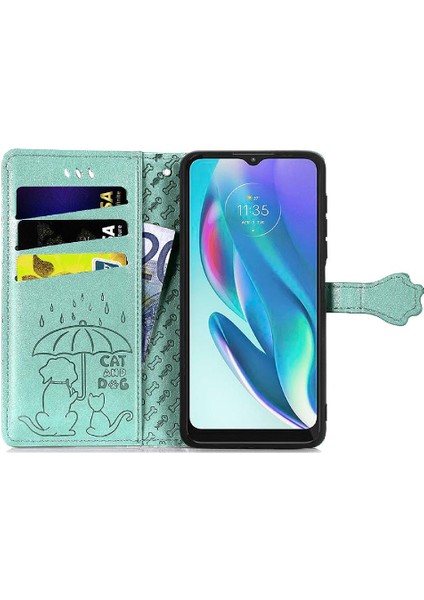 Moto G50 5g Flip Kapak Için Kılıf Darbeye Kısa Kayış Karikatür Hayvanlar (Yurt Dışından) fırsatları