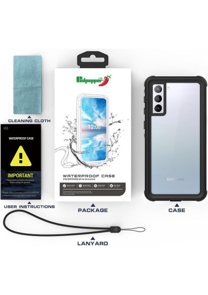 Samsung Galaxy S21 12FT Askeri Darbeye Dayanıklı Ekran Koruyucu (Yurt Dışından)