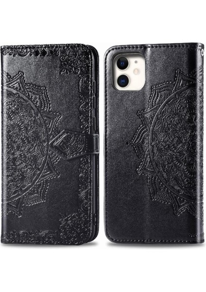 Iphone 11 Için Kılıf Basit Iş Deri Kılıf Darbeye Kapak Çevirin (Yurt Dışından)