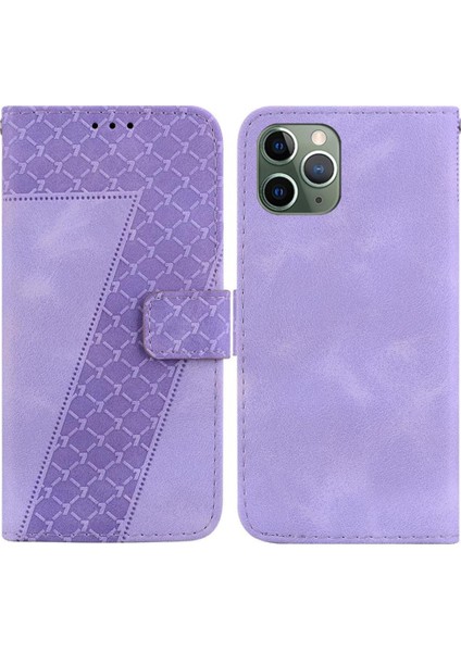 Iphone 11 Için Telefon Kılıfı Pro Max Cüzdan Pu Deri Kart Yuvası Fonksiyonu Flip (Yurt Dışından)
