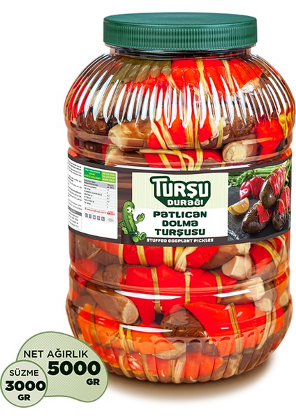 Patlıcan Dolma Turşusu 5 kg