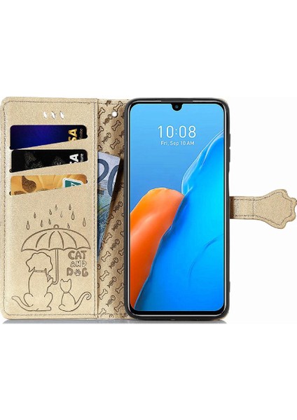 Infinix Not 12 Pro Karikatür Hayvanlar Için Kılıf Kısa Kayış Kapak Kılıfı (Yurt Dışından)