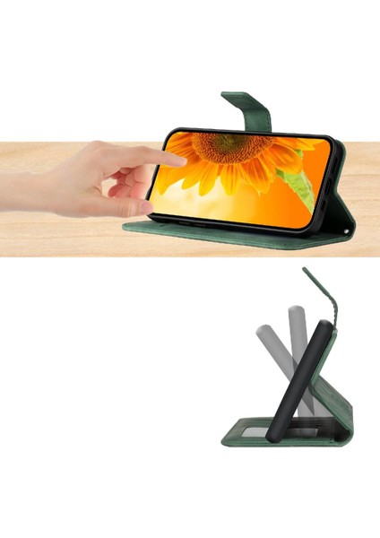 Motorola Moto G23/MOTOROLA Kart Yuvaları Tutucu ile Kabartmalı Ayçiçeği Için Kılıf (Yurt Dışından) modelleri