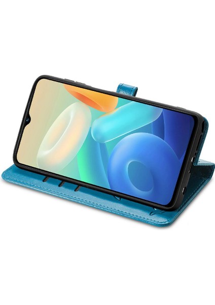 Vivo Y55 5g Kılıf Için Kılıf Kısa Kayış Karikatür Hayvanlar Kapak Çevirin (Yurt Dışından) modelleri