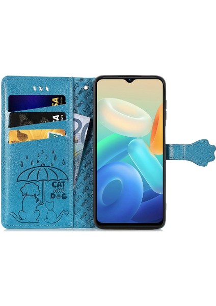 Vivo Y55 5g Kılıf Için Kılıf Kısa Kayış Karikatür Hayvanlar Kapak Çevirin (Yurt Dışından) fırsatları