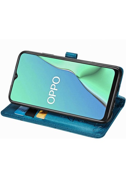 Oppo A5 2020/A9 2020 Için Kılıf Kısa Kayış Deri Kılıf Kapak Çevirin (Yurt Dışından) indirimleri