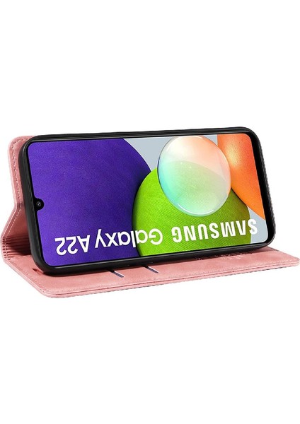 Samsung Galaxy A22 4g Koruyucu Pu Deri Manyetik Folio Cüzdan (Yurt Dışından) fırsatları