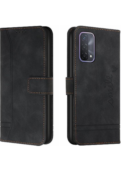 Oppo Phone 6 Lite Flip Folio Cüzdan Manyetik Kapatma Kartı Pu Için Telefon Kılıfı (Yurt Dışından)