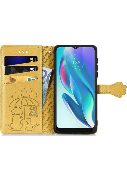 Moto G50 5g Flip Kapak Için Kılıf Darbeye Kısa Kayış Karikatür Hayvanlar (Yurt Dışından) indirimleri