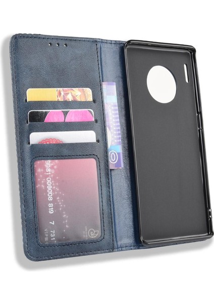 Huawei Mate 30 Pro Için Kılıf Manyetik Kapatma Cüzdan Pu Deri (Yurt Dışından) indirimleri