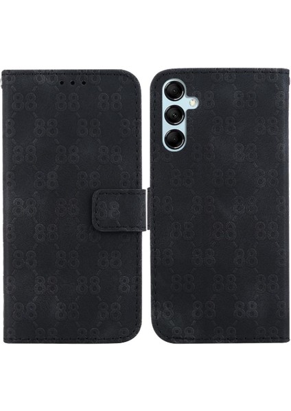Telefon Kılıfı Için Samsung Galaxy A15 5g/4g Pu Deri Cüzdan Kapak Kickstand (Yurt Dışından)