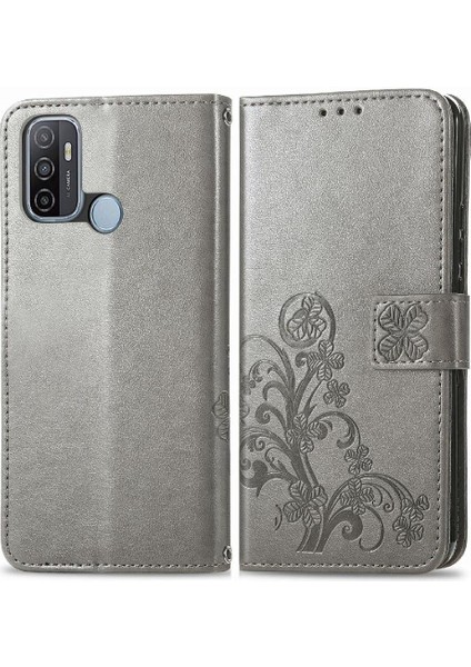 Oppo A53 2020 Kılıf Için Kılıf Kısa Kayış Zarif Iş Çevirme (Yurt Dışından)