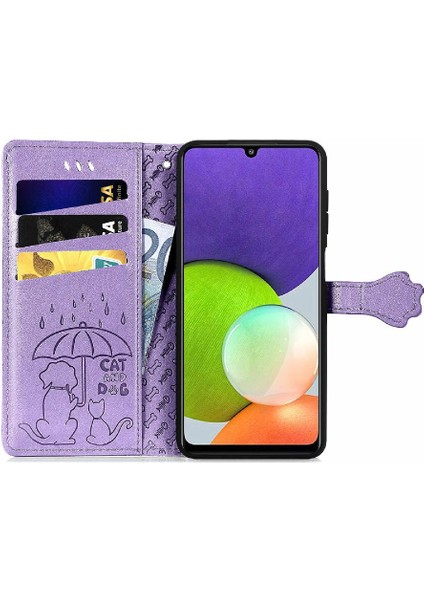 Samsung Galaxy A22 4g Darbeye Karikatür Hayvanlar Için Kılıf Kapak Çevirin (Yurt Dışından) fırsatları