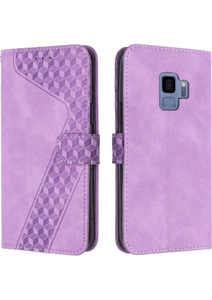 Samsung Galaxy S9 Kart Yuvaları Için Telefon Kılıfı Kapak Cüzdan Manyetik Kapak (Yurt Dışından)