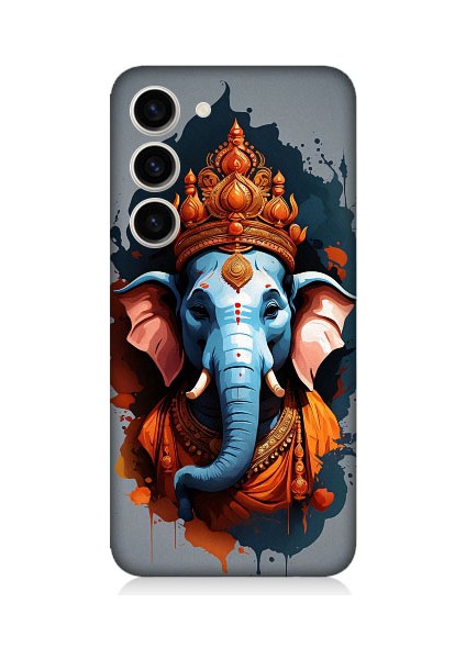 Samsung Galaxy S23 Uyumlu Ganesha Ganeşa Desenli Silikon Kılıf