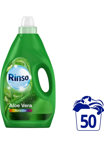 Sıvı Çamaşır Deterjanı Aloe Vera Renkliler İçin Komple Bakım Serisi 3L