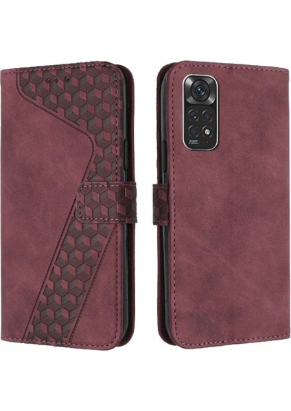 Telefon Kılıfı Için Xiaomi Redmi Not 11 4g/not 11S Flip Folio Kickstand Kart (Yurt Dışından)
