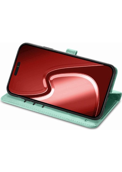 Iphone 15 Için Kılıf Promax Deri Kılıf Kısa Kayış Kapak Kapak Karikatür (Yurt Dışından)