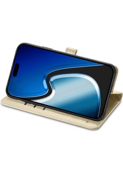 Iphone 15 Için Kılıf Kapak Kapak Kısa Kayış Deri Kılıf Karikatür Hayvanlar (Yurt Dışından) fırsatları