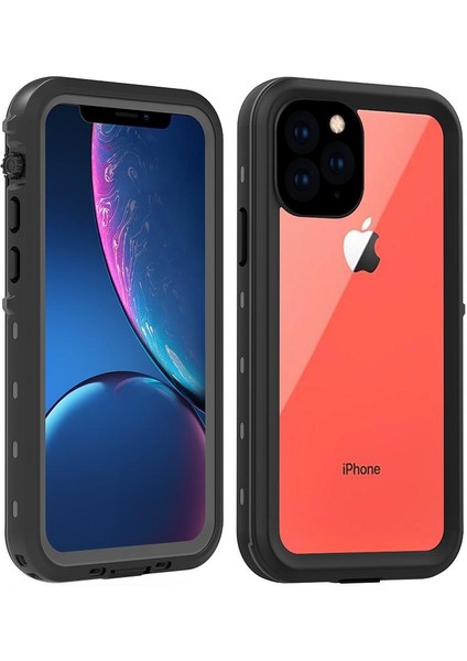 Iphone 11 Için Kılıf Pro Su Geçirmez Dahili IP68 Su Geçirmez Tam 12FT Askeri (Yurt Dışından)