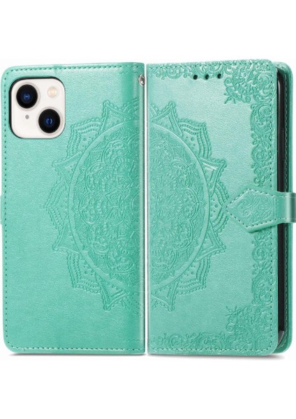 Iphone 15 Için Kılıf Artı Basit Iş Darbeye Zarif Desen Flip (Yurt Dışından)