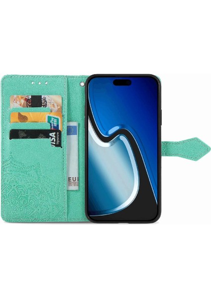 Iphone 15 Için Kılıf Artı Basit Iş Darbeye Zarif Desen Flip (Yurt Dışından) modelleri
