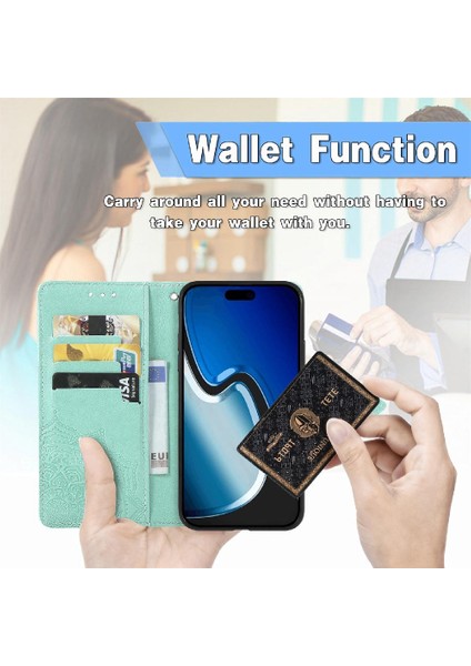 Iphone 15 Için Kılıf Artı Basit Iş Darbeye Zarif Desen Flip (Yurt Dışından) fırsatları