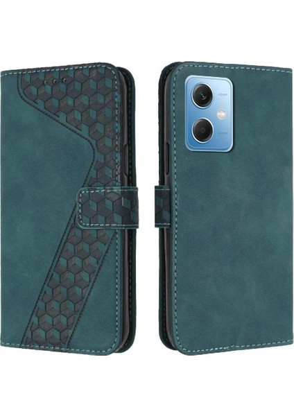 Telefon Kılıfı Için Xiaomi Redmi Not 12 5g Flip Folio Kart Yuvaları Kapak Cüzdan (Yurt Dışından)
