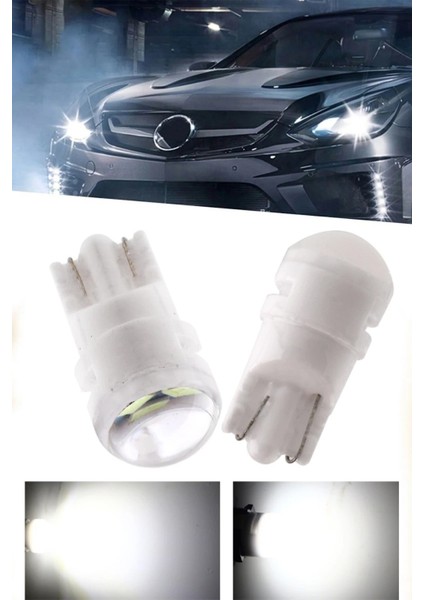 Auto Ampulance T10 Park LED Park Ampulü Beyaz Işık Plaka Tavan Ampul 3 LED