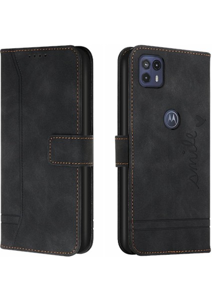Motorola Moto G50 5g Flip Folio Cüzdan Için Telefon Kılıfı El Kayışı Kart Pu (Yurt Dışından) indirimleri