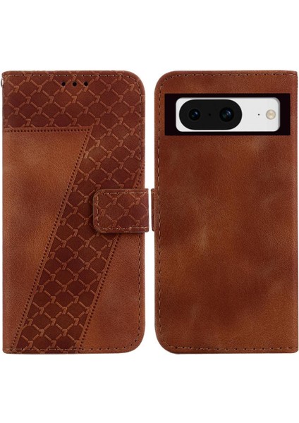 Google Piksel 8 Kart Yuvası Fonksiyonu Için Telefon Kılıfı Cüzdan Flip Folio Kapak (Yurt Dışından)