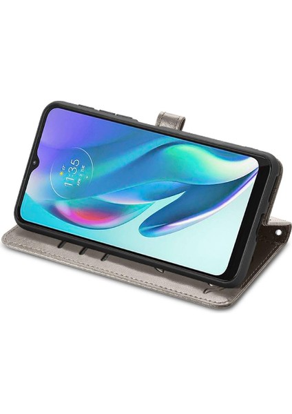 Moto G50 5g Flip Kapak Için Kılıf Darbeye Kısa Kayış Karikatür Hayvanlar (Yurt Dışından) modelleri