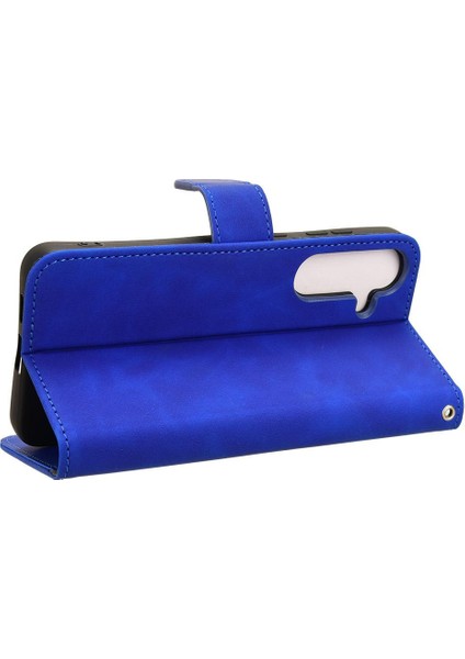 Kart Tutucu Kickstand Deri Folio Flip ile Samsung Galaxy S24 Için Kılıf (Yurt Dışından) fırsatları