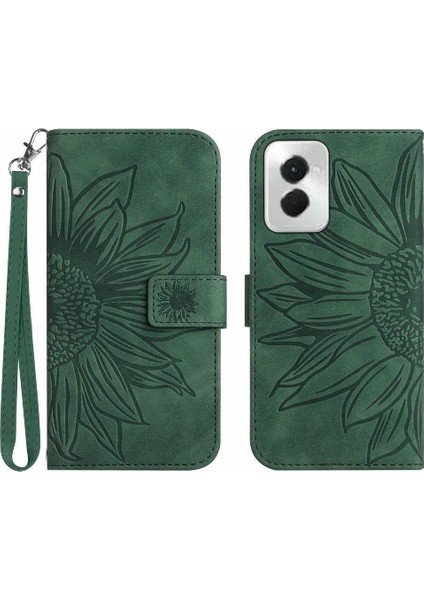 Motorola Moto G Güç 5g 2024 Için Kart Yuvaları Tutucu ile Kısa Kayış (Yurt Dışından)