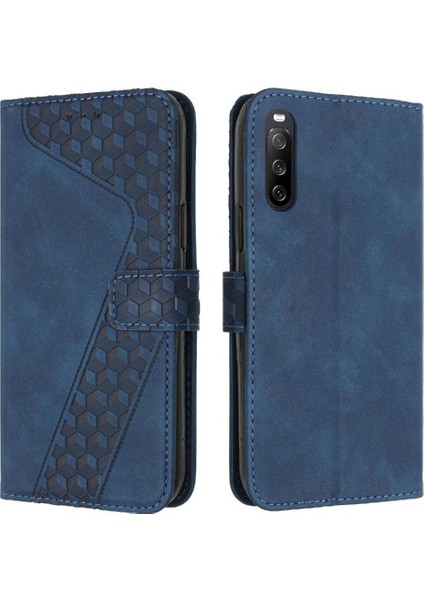 Sony Xperia 10 Iv Için Telefon Kılıfı Cüzdan Flip Folio Kart Yuvaları Kapak (Yurt Dışından)