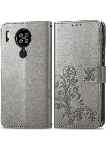 Blackview A80/AFOUR Flip Kapak Için Kılıf Kısa Kayış Deri Kılıf Dört (Yurt Dışından)