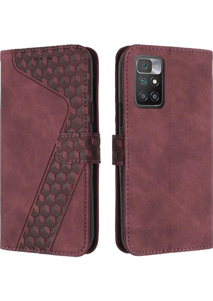 Telefon Kılıfı Için Xiaomi Redmi 10 4g Cüzdan Flip Folio Kart Yuvaları Kapak (Yurt Dışından) indirimleri