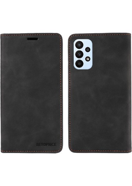 Samsung Galaxy M13 4g Pu Deri Folio Cüzdan Koruyucu Manyetik (Yurt Dışından)