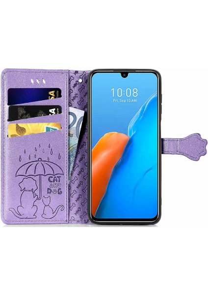 Infinix Not 12 Pro Karikatür Hayvanlar Için Kılıf Kısa Kayış Kapak Kılıfı (Yurt Dışından)