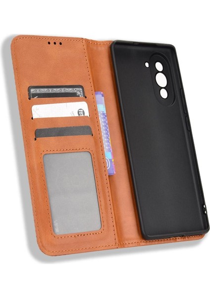 Huawei Nova 10 Pro Cüzdan Manyetik Kapatma Pu Deri Kılıf (Yurt Dışından) fırsatları