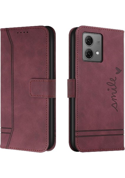 Motorola Moto Kenar 40 Neo Pu Deri Kart Yuvaları Için Telefon Kılıfı Kapak Çevirin (Yurt Dışından)