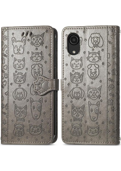 Samsung Galaxy A03 Çekirdek Kılıf Için Kılıf Kısa Kayış Darbeye Çevir (Yurt Dışından)