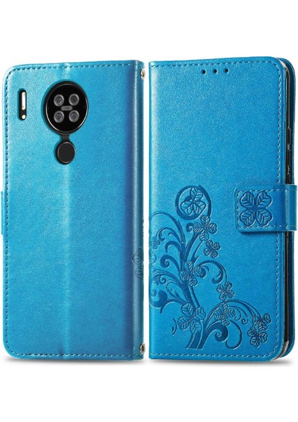 Blackview A80/AFOUR Flip Kapak Için Kılıf Kısa Kayış Deri Kılıf Dört (Yurt Dışından)