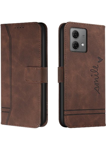 Motorola Moto Kenar 40 Neo Pu Deri Kart Yuvaları Için Telefon Kılıfı Kapak Çevirin (Yurt Dışından)