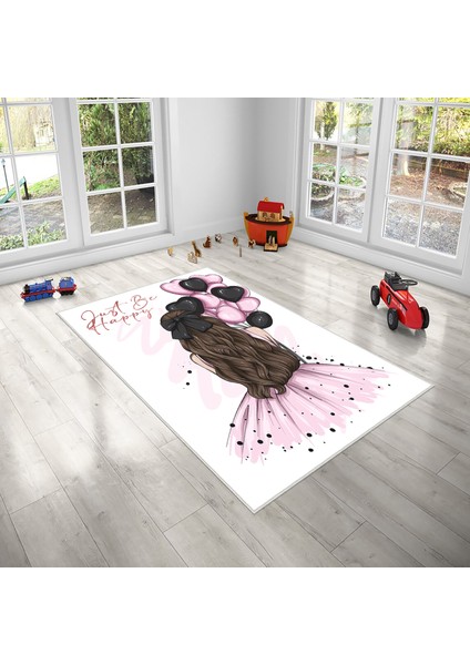 Dekoratif Özel Tasarım Yıkanabilir,ince, Kaymaz Tabanlı, Modern Çocuk Halısı modelleri