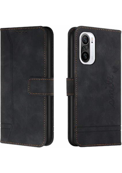 Telefon Kılıfı Için Xiaomi Poco F3 El Kayışı Flip Folio Cüzdan Manyetik Pu (Yurt Dışından) indirimleri